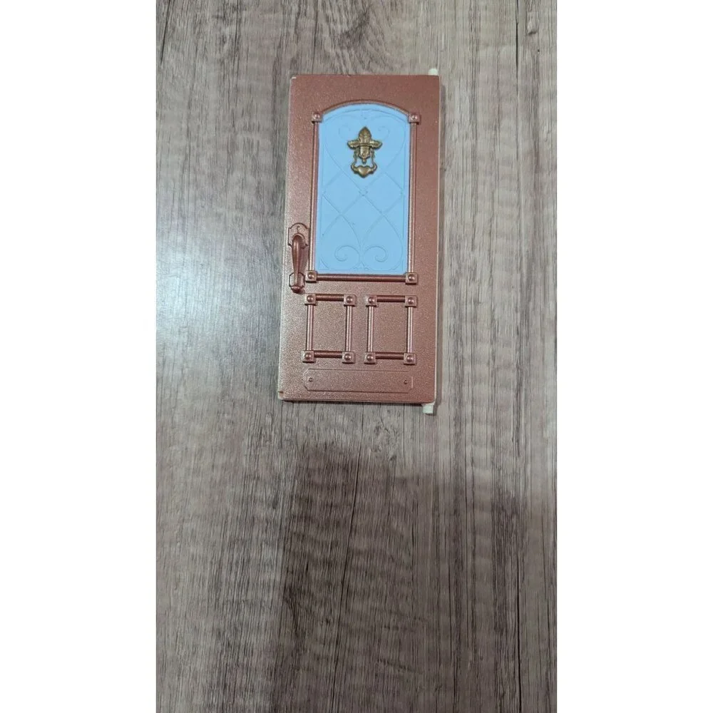 FISHER PRICE Loving Family Grand Mansion‎ Replacement Front Door Brown Blue